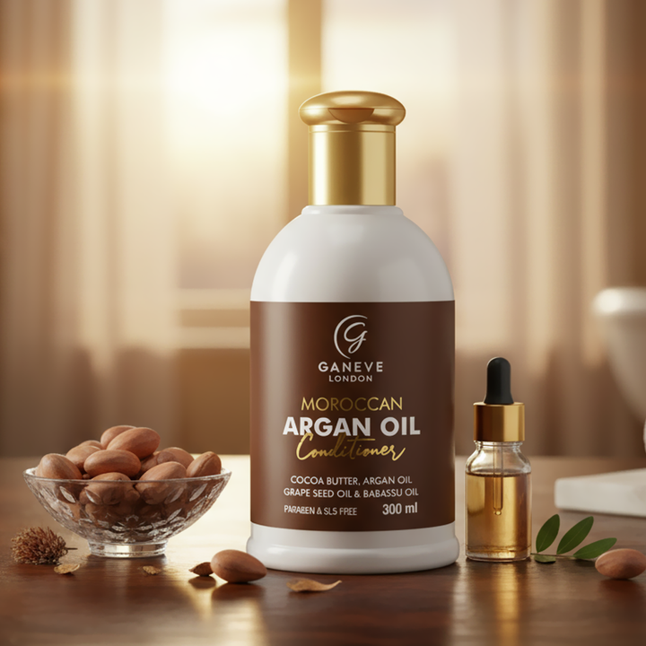 Ganeve London Moroccan Argan Oil Conditioner  - 300 ml Pack of 1