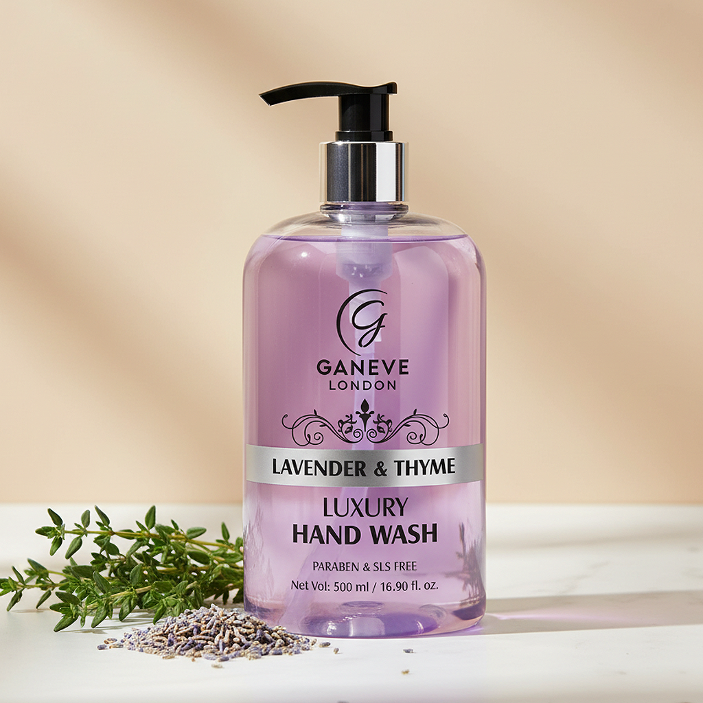 Ganeve London Lavender & Thyme Luxury Handwash 500 Ml Pack Of 1