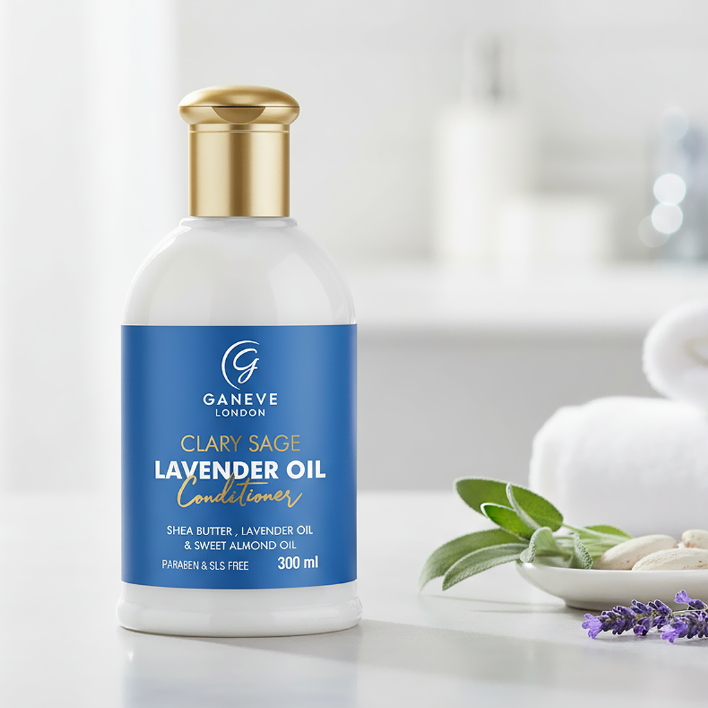 Ganeve London Clary Sage & Lavender Oil Conditioner, 300ml pack of 1