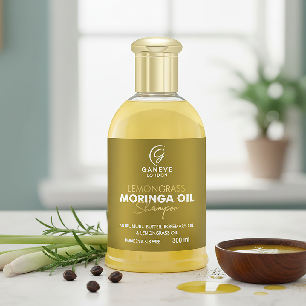 Ganeve London Lemongrass Moringa Oil Shampoo - 300 ml Pack of 1