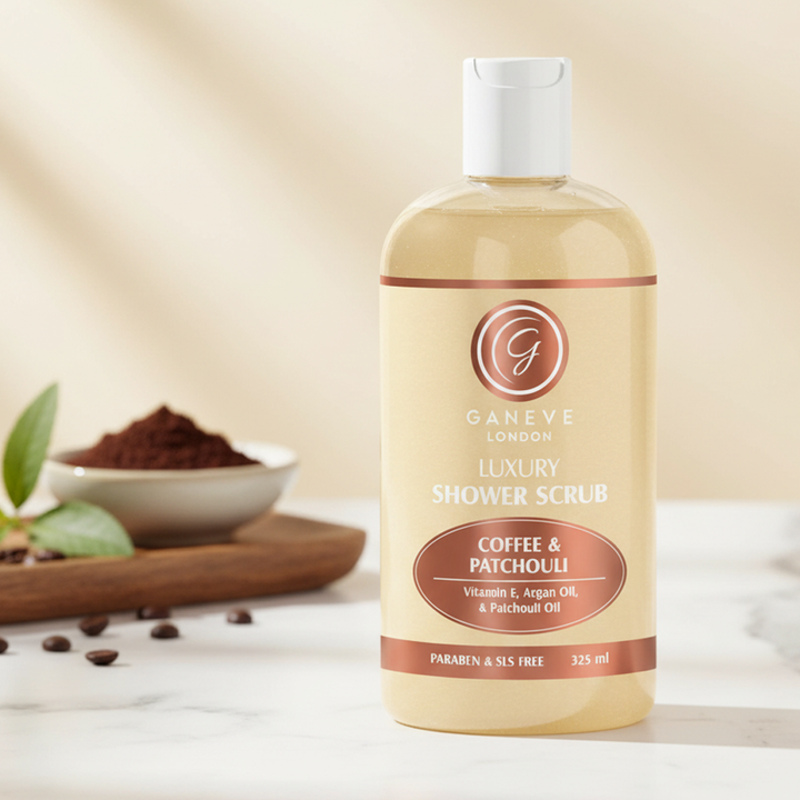 Ganeve London Coffee & Patchouli Luxury Shower Scrub -  300 Ml Pack Of 1
