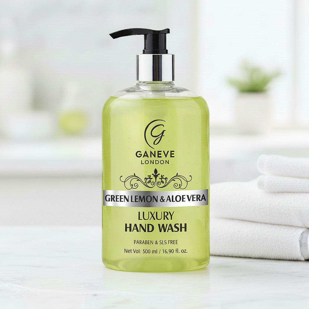 Ganeve London Green Lemon & AloeVera Luxury Handwash 500 Ml Pack Of 1