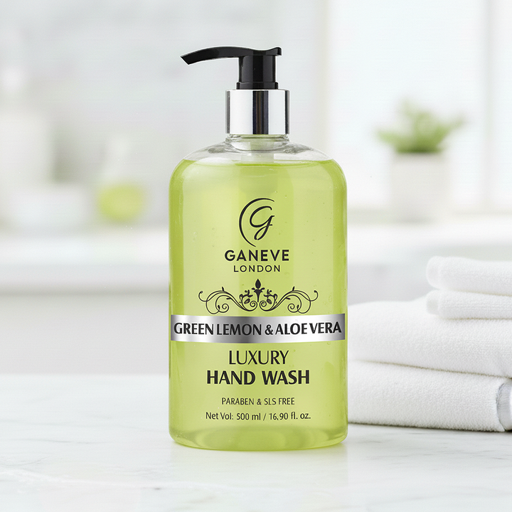 Ganeve London Green Lemon & AloeVera Luxury Handwash 500 Ml Pack Of 1