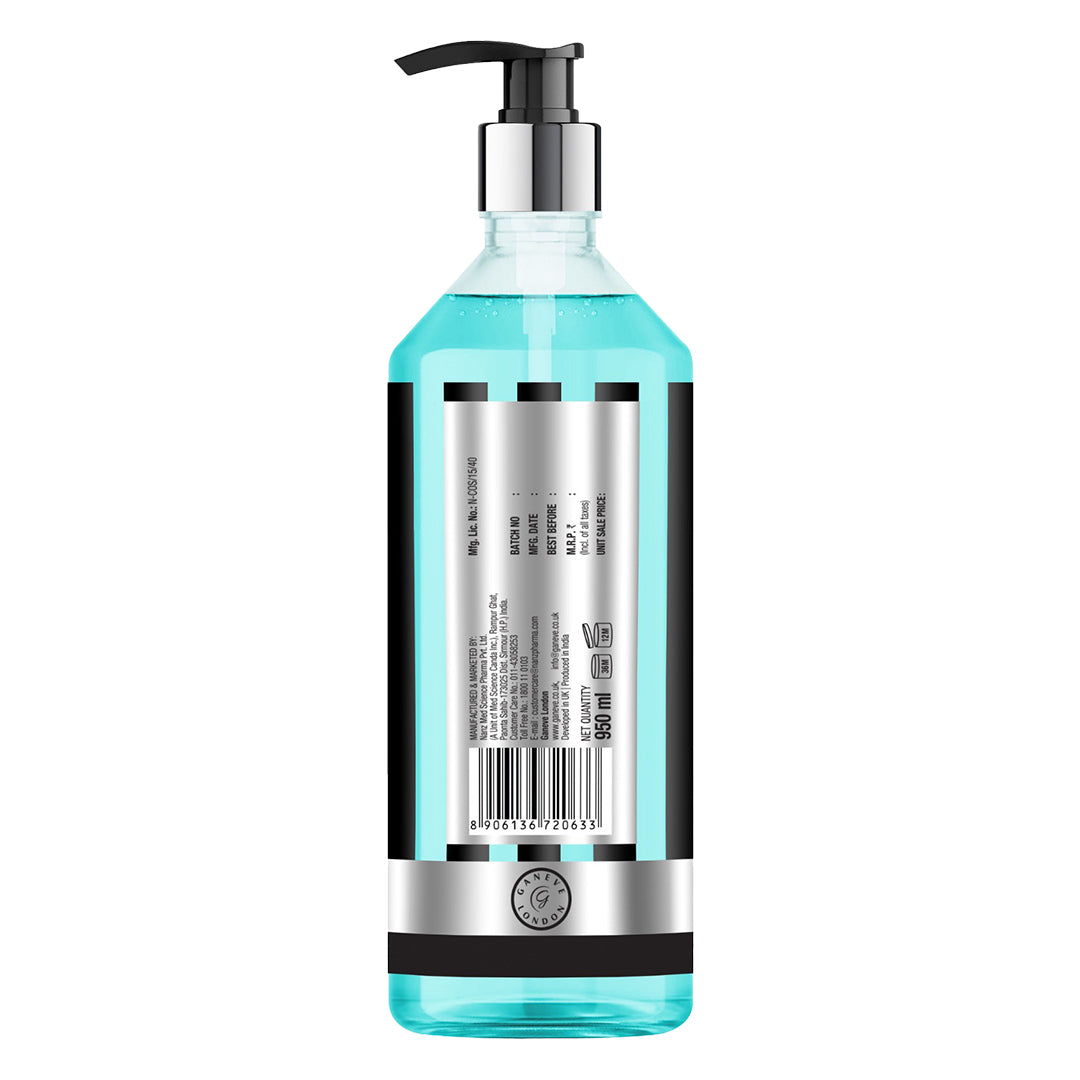 Ganeve London Dead Sea Salt & Mint Luxury Shower Gel - 950 Ml Pack Of 1