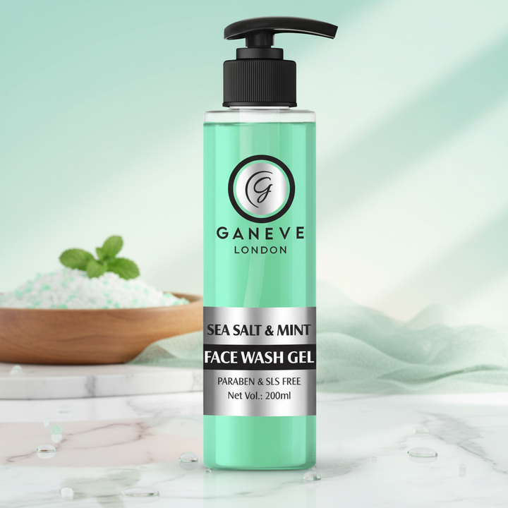 Ganeve London Sea Salt & Mint Facewash Gel 200Ml Pack Of 1