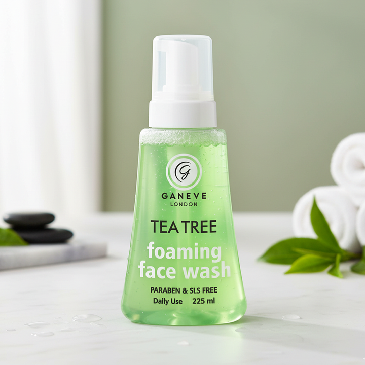 Ganeve London Tea Tree Foaming Face wash 225 Ml Pack Of 1