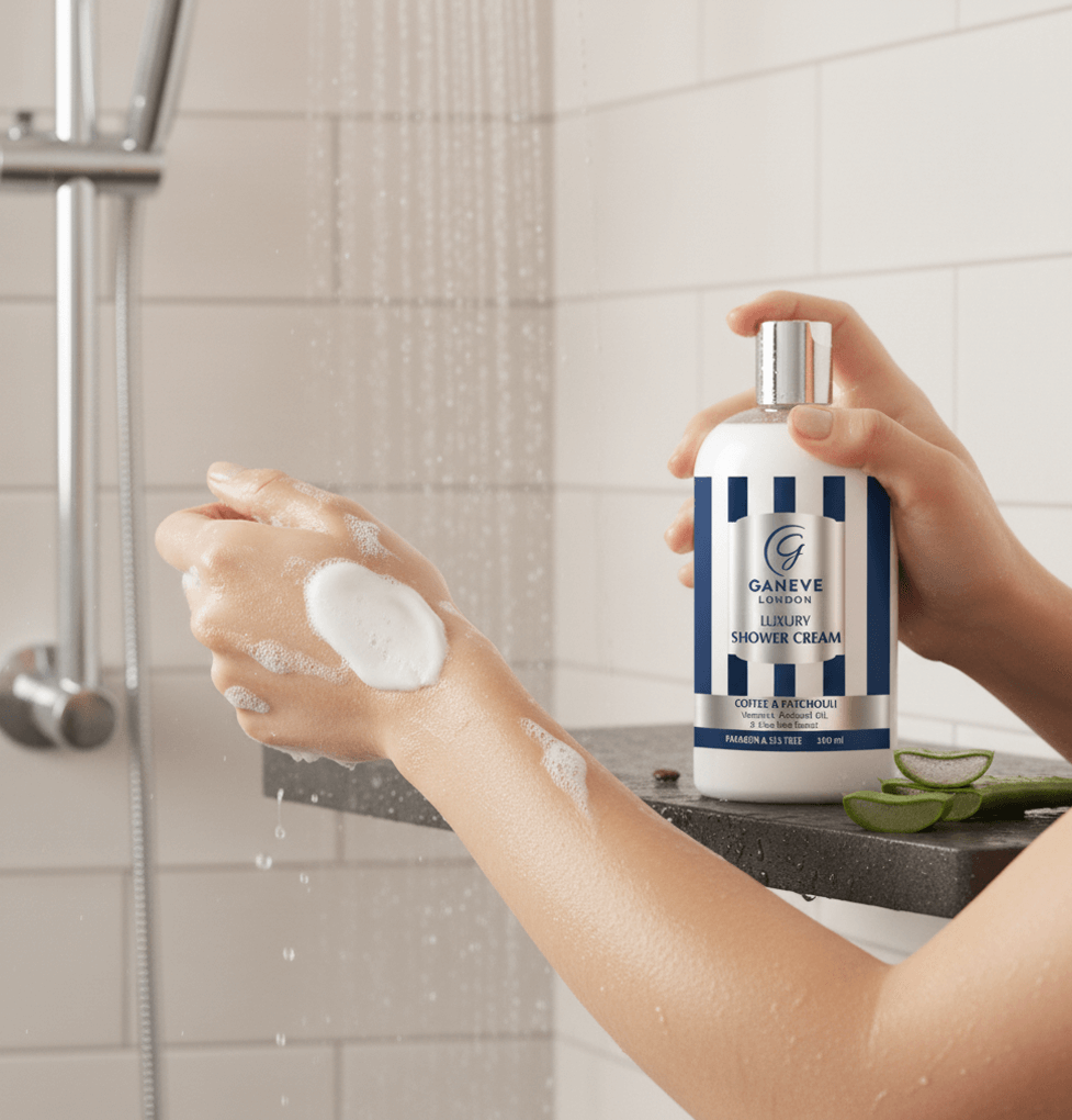 Ganeve London Coffee & Patchouli  Luxury Shower Cream - 300 Ml Pack Of 1