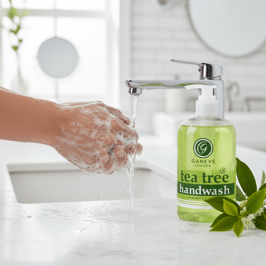 Ganeve London Tea Tree A Natural Antiseptic Handwash 500 Ml Pack Of 1