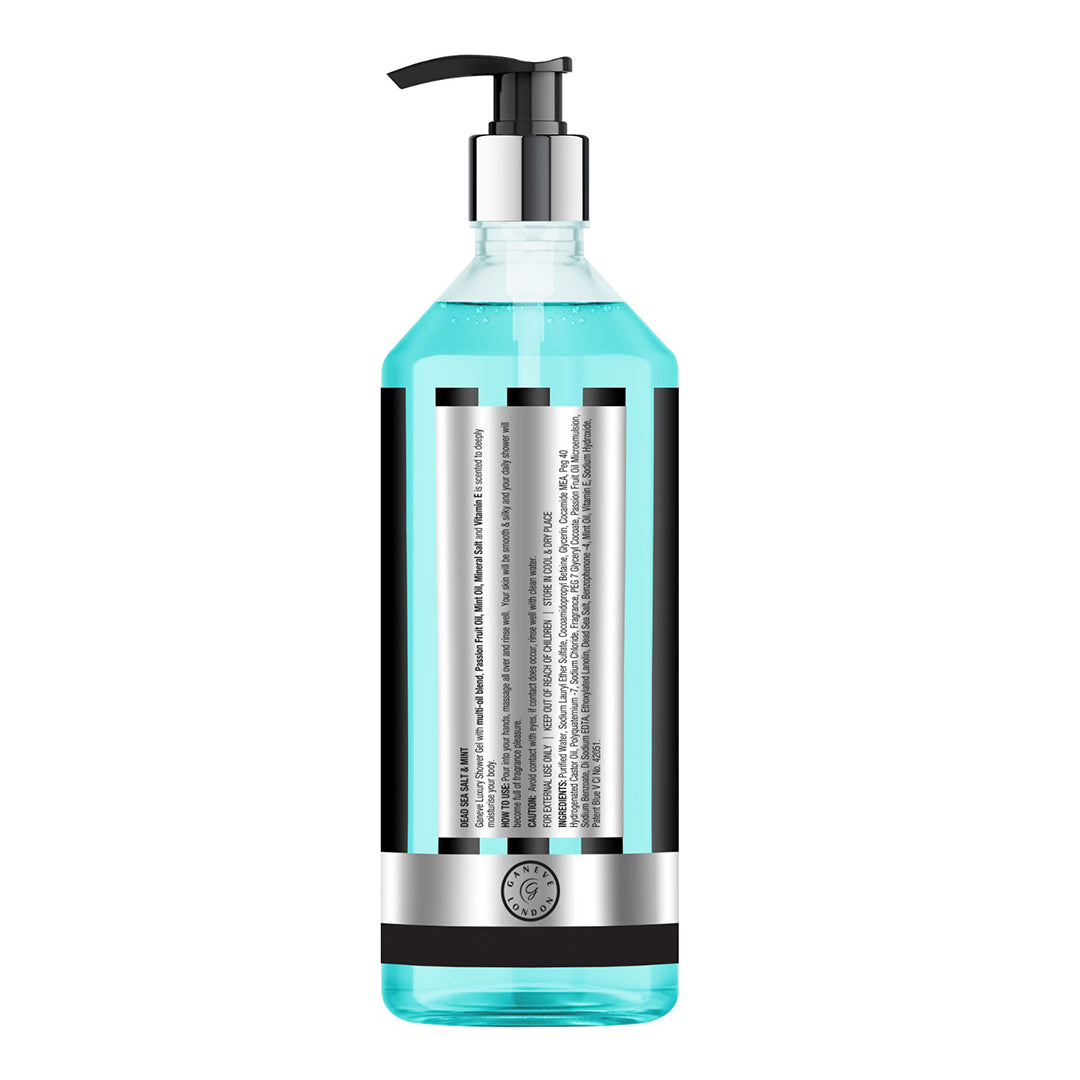 Ganeve London Dead Sea Salt & Mint Luxury Shower Gel - 950 Ml Pack Of 1