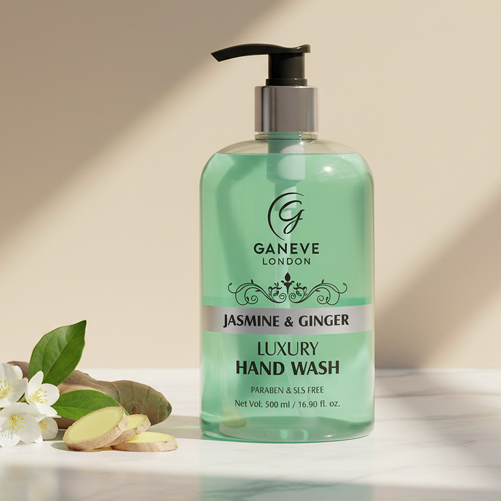 Ganeve London Jasmine & Gingar Luxury Handwash 500 ML Pack Of 1