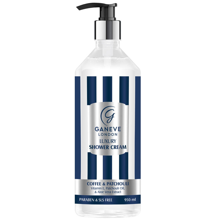 Ganeve London Coffee & Patchouli Luxury Shower Cream -  950 Ml Pack Of 1