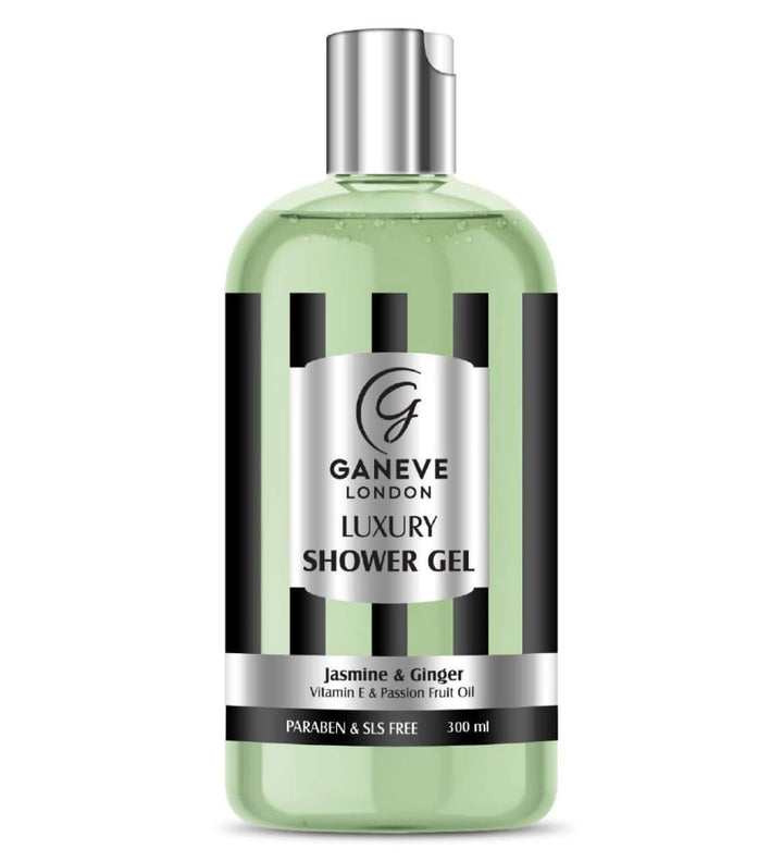 Ganeve London Jasmine & Ginger Luxury Shower Gel - 300Ml Pack Of 1
