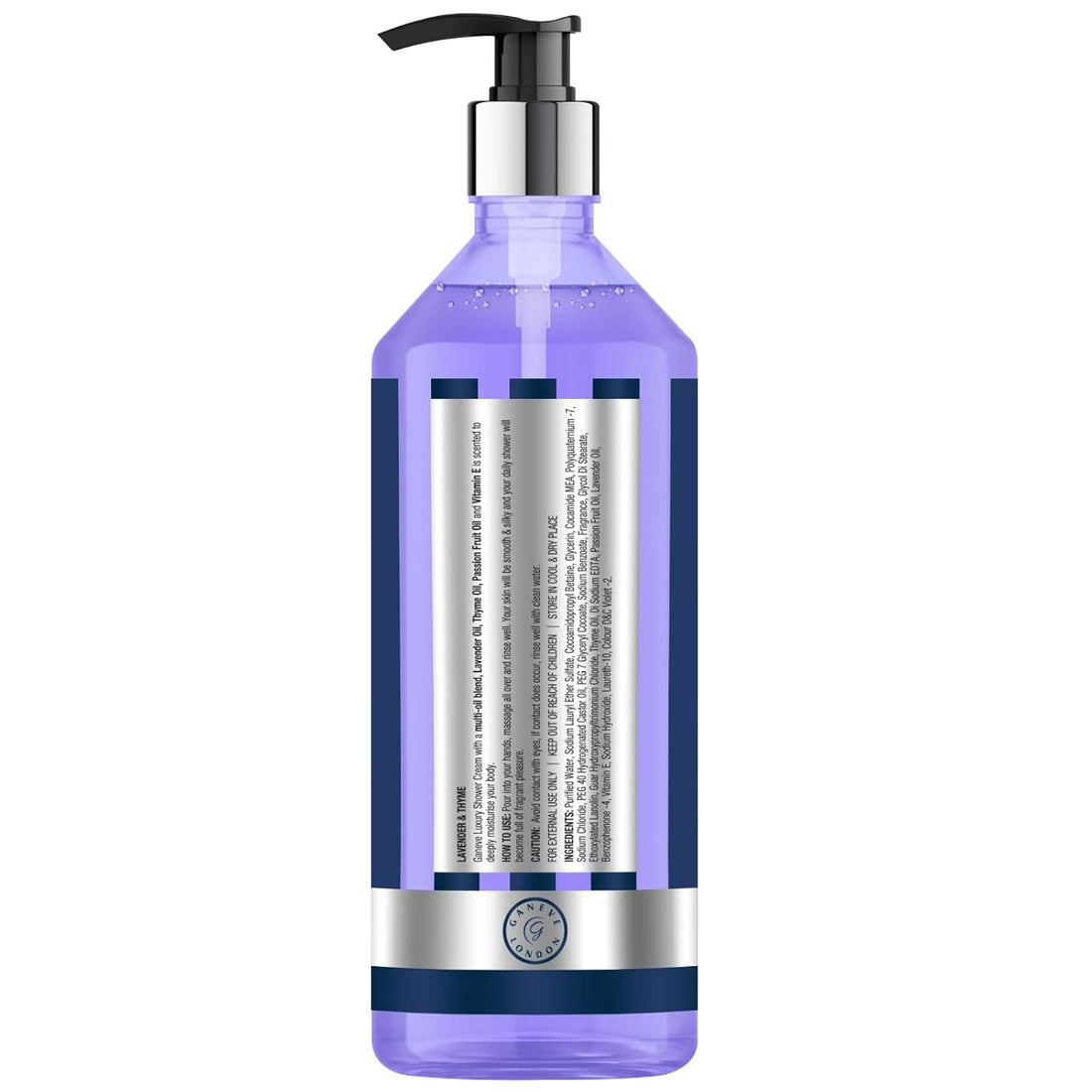 Ganeve London Lavender & Thyme  Luxury Shower Gel - 950 Ml Pack Of 1