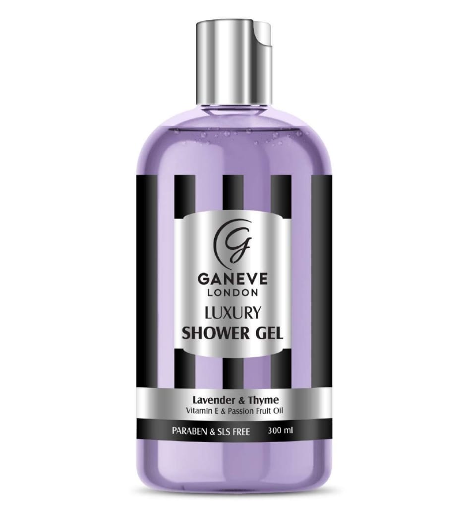 Ganeve London Lavender & Thyme Luxury Shower Gel - 300Ml Pack Of 1