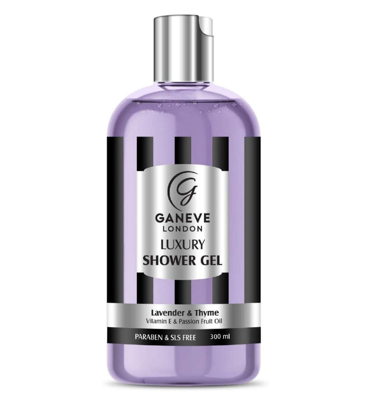 Ganeve London Lavender & Thyme Luxury Shower Gel - 300Ml Pack Of 1