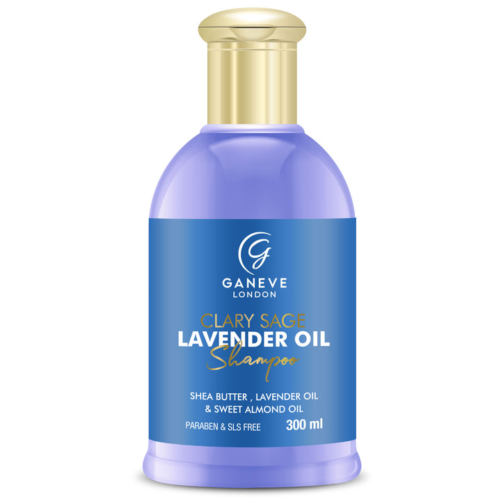 Ganeve London Clary Sage Lavender Oil Shampoo, 300 ml Pack of 1