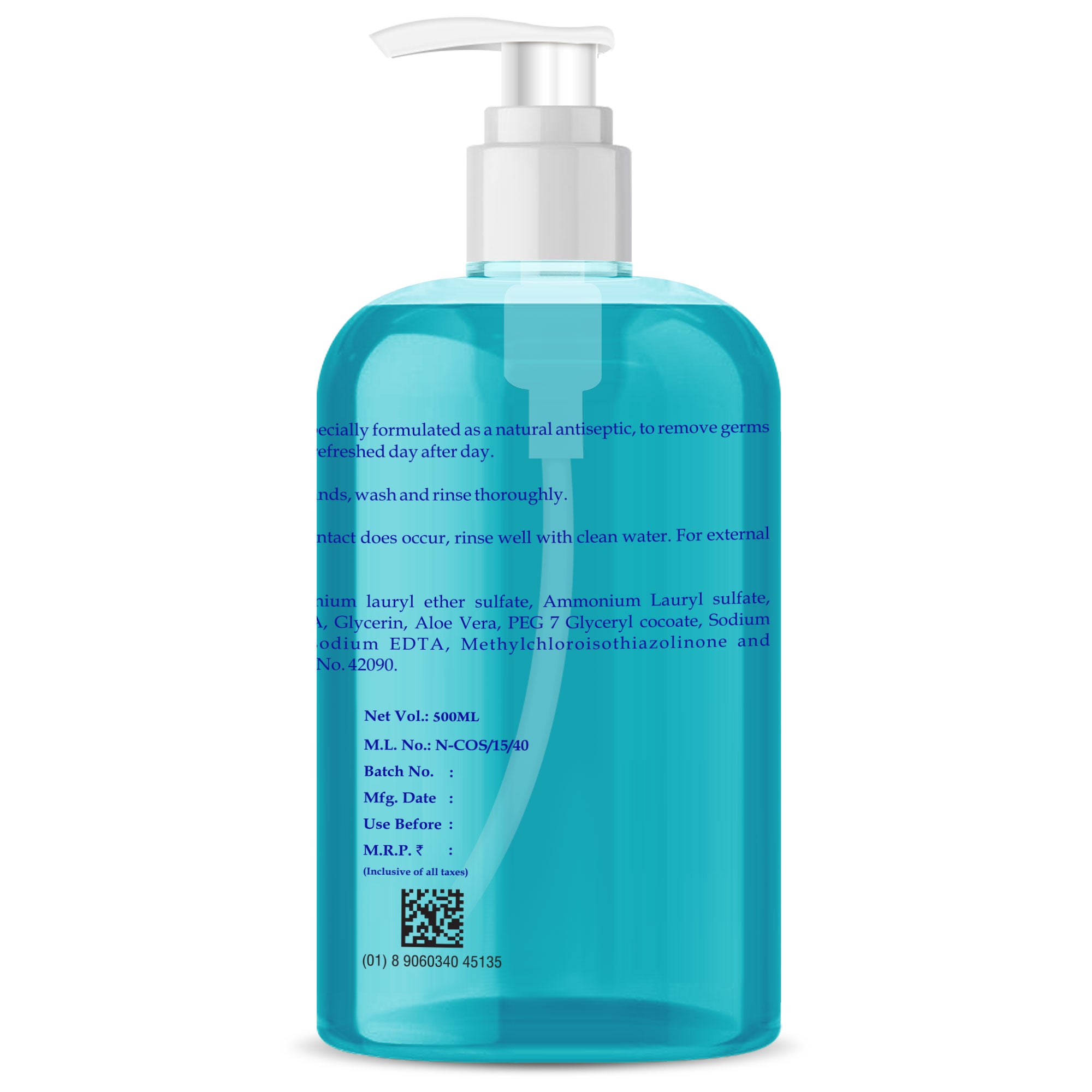 Ganeve London Eucalyptus Handwash 500 Ml Pack Of 1