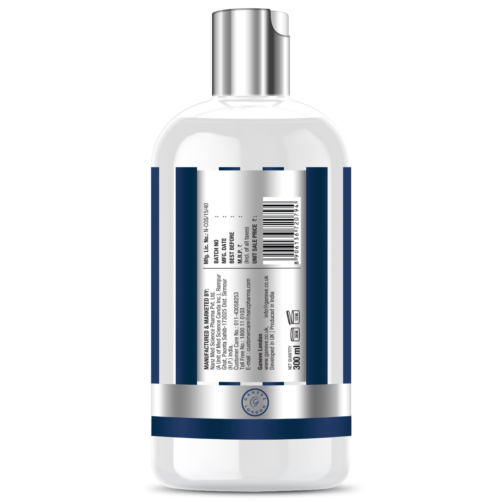 Ganeve London Coffee & Patchouli  Luxury Shower Cream - 300 Ml Pack Of 1