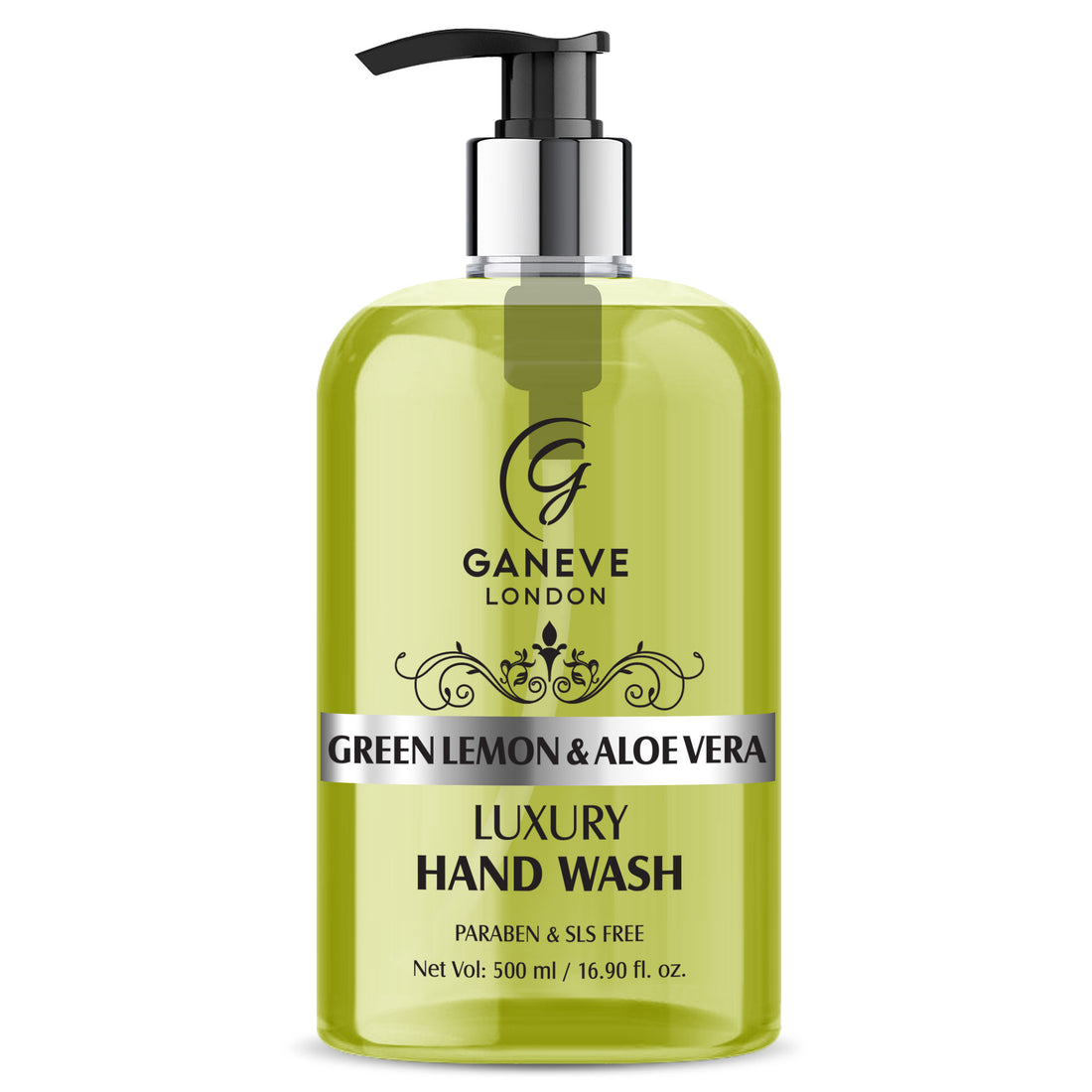 Ganeve London Green Lemon & AloeVera Luxury Handwash 500 Ml Pack Of 1