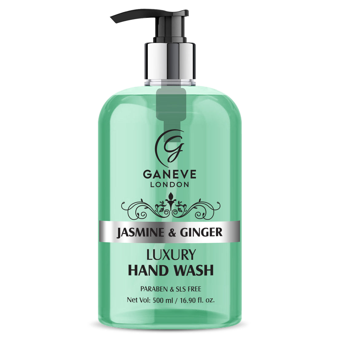 Ganeve London Jasmine & Gingar Luxury Handwash 500 ML Pack Of 1