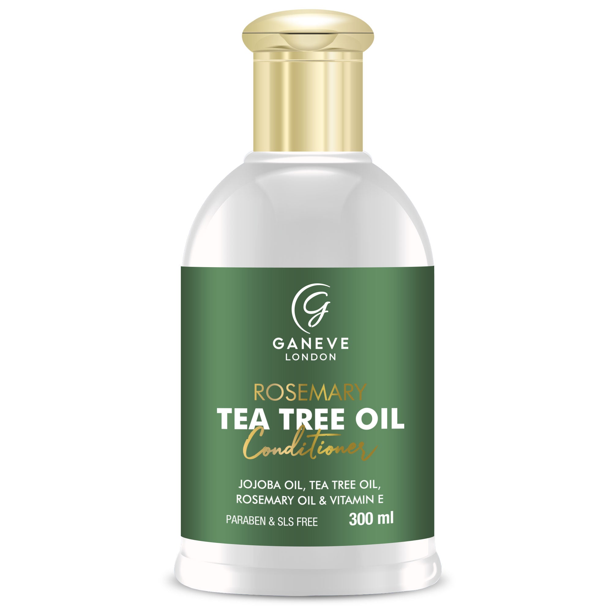 Ganeve London Rosemary Tea Tree Conditioner- 300 ml Pack of 1