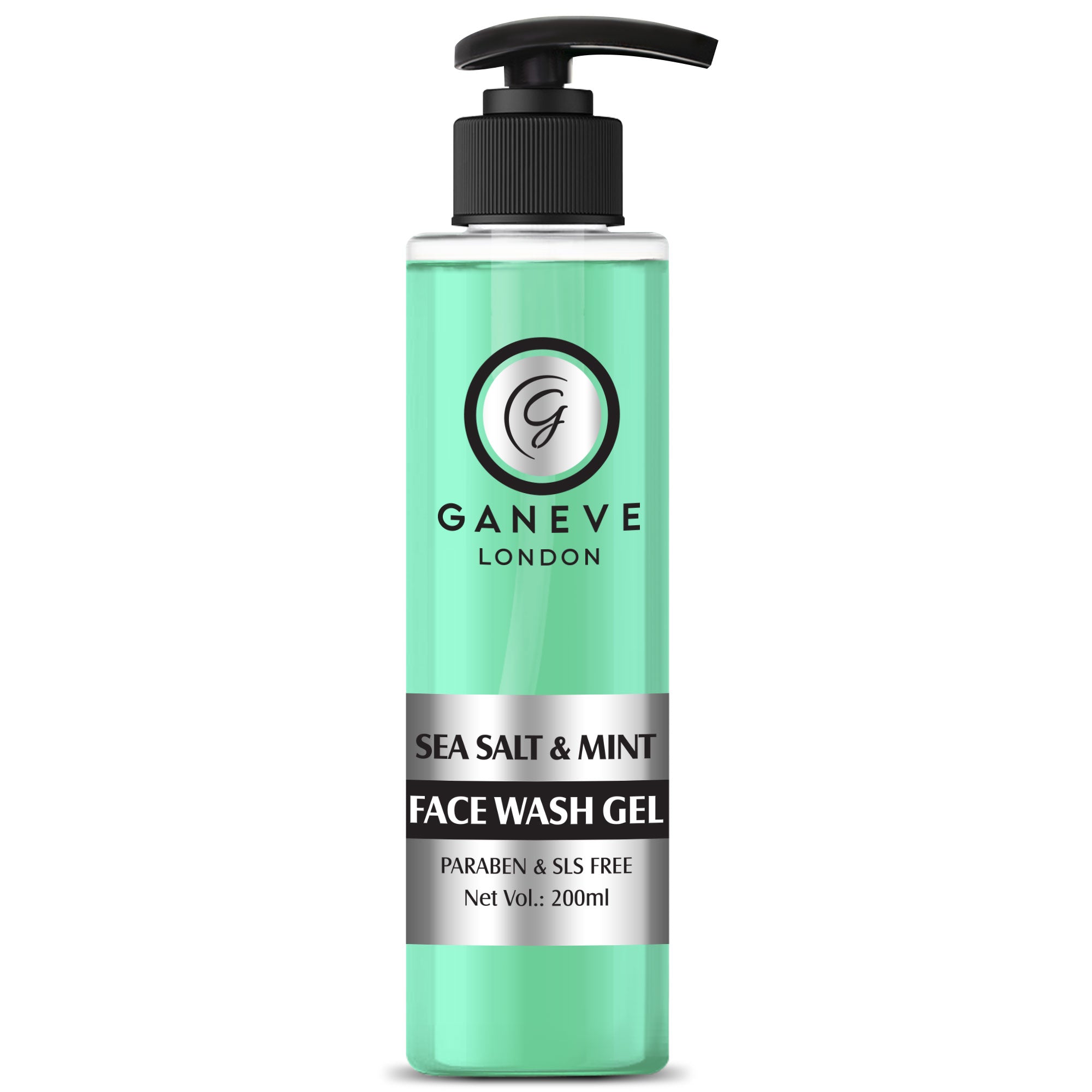 Ganeve London Sea Salt & Mint Facewash Gel 200Ml Pack Of 1